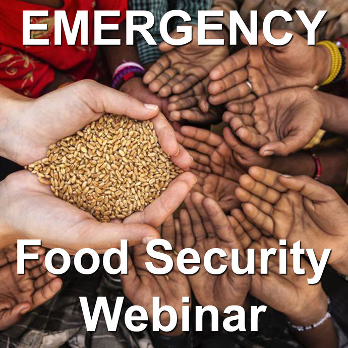 Free International Leadership "Food Security" Webinars Now Available