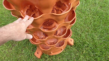 Load image into Gallery viewer, Garden Grow Tower 2 New Sandstone Color With Premium Caster Wheels Combo Kit