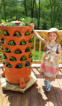 Load image into Gallery viewer, Garden Grow Tower 2 New Sandstone Color With Premium Caster Wheels Combo Kit