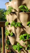 Load image into Gallery viewer, Garden Grow Tower 2 Without Wheels - New Sandstone Color - The Greatest Organic Grow Tower!