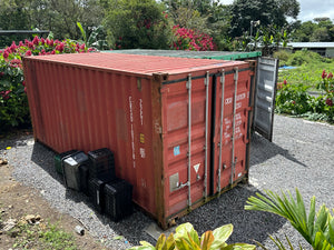 Cold Food Storage Retrofit For Our 20' Shipping Container