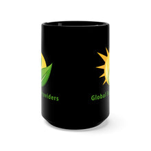 Load image into Gallery viewer, Global Food Providers Large Black Mug - 15 oz